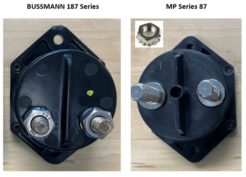 MP Stud Position Comparison